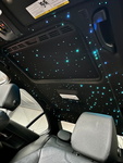 Funkelnder RGB Sternenhimmel PKW Auto BMW Mercedes Audi 450 Sterne inkl. Einbau